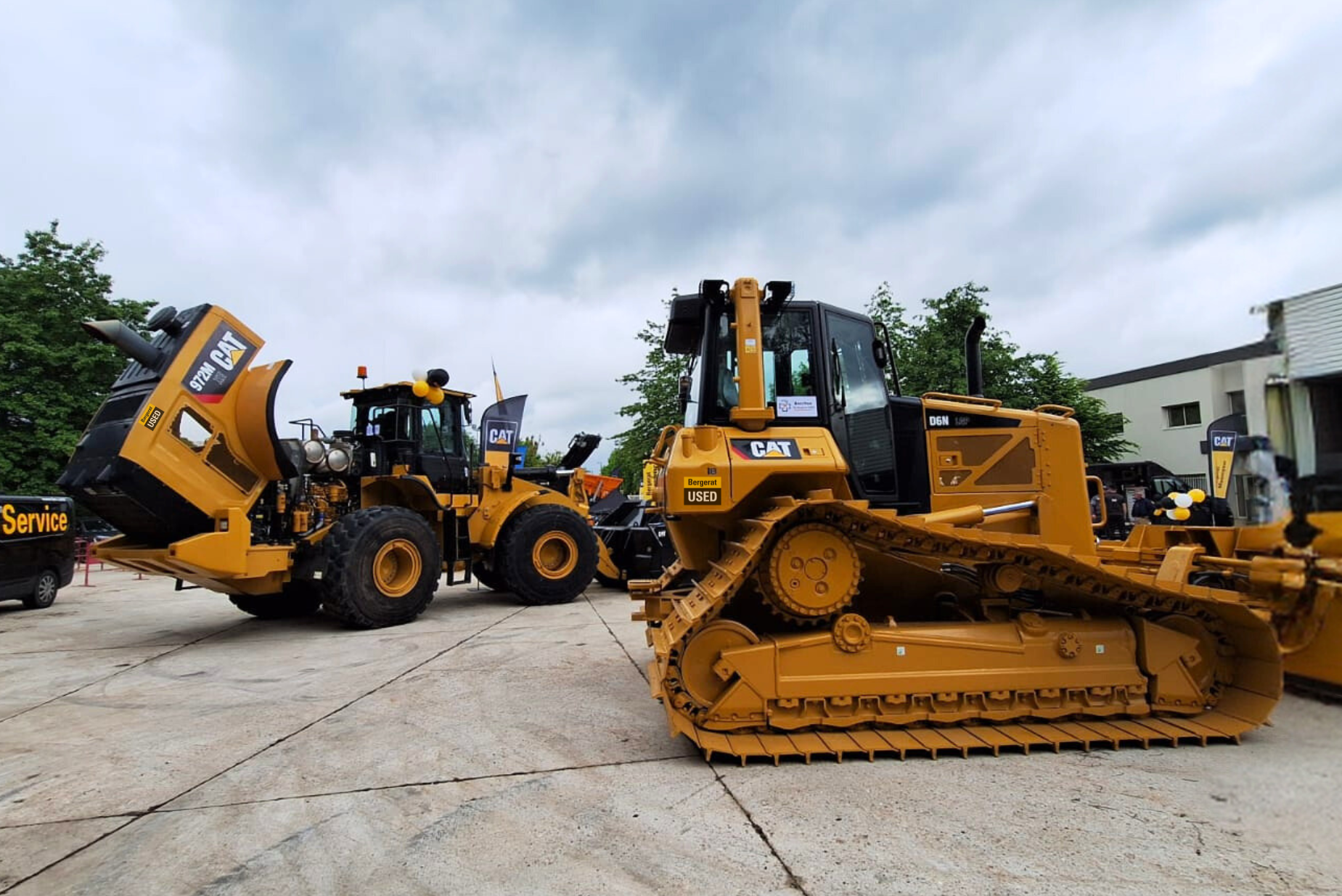 Machines reconditionnées prêtent à être livrées  