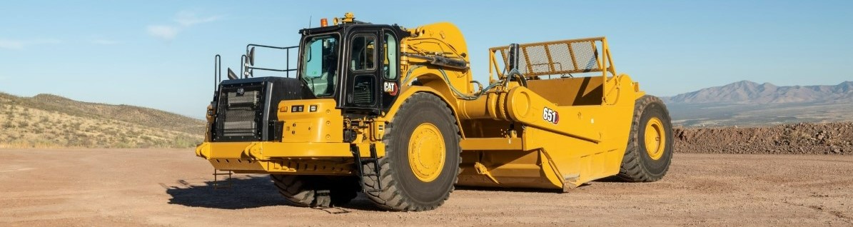 Caterpillar relansează emblematicul autoscreper Cat 651